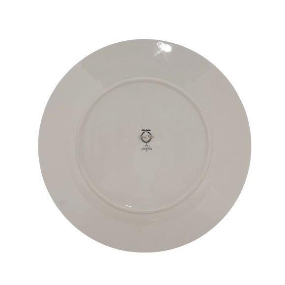 VINTAGE NORITAKE Sterling Cove Serving platter Fine china Round Retired LIKE New - Picture 3 of 13